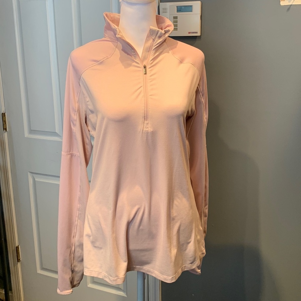 Columbia Omni-wick light pink long sleeve top